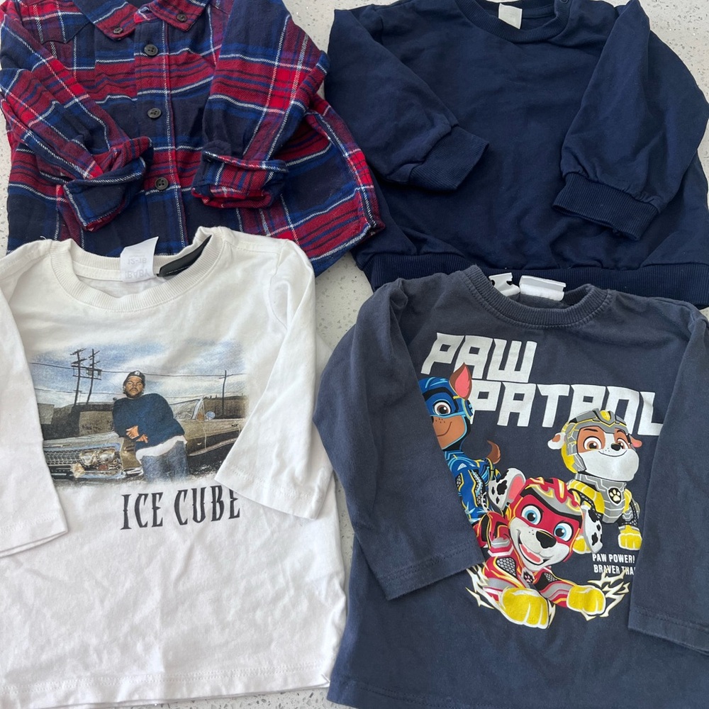 Toddler boys tops BUNDLE Gap Cotton On H&M Zara